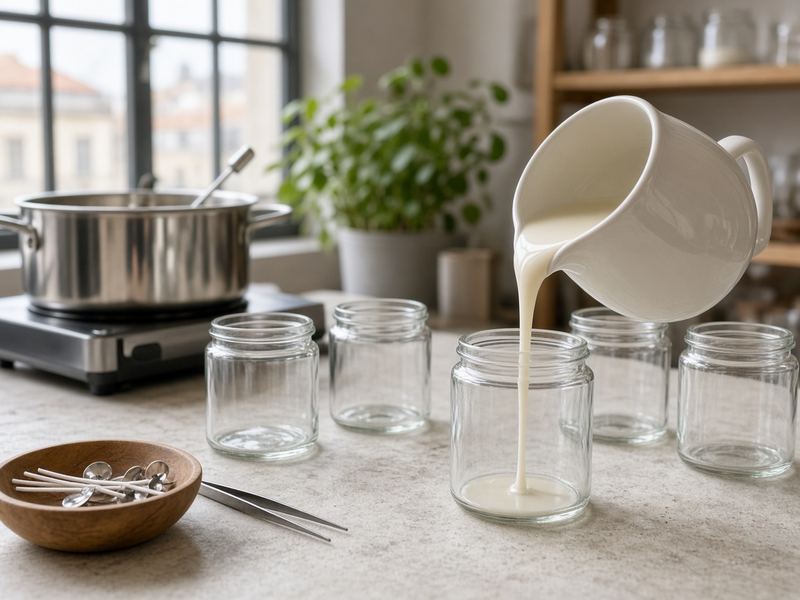 Soy pour basics at Opallane Candle Atelier