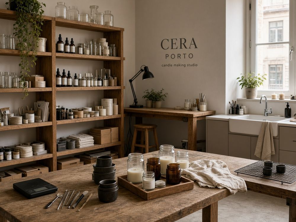 About the Candle making workshops studio at Opallane Candle Atelier